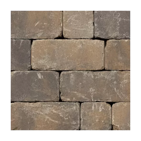 Belgard Shelton Wall Tumbled 6" x 10" x Random, 3 Piece, Victorian, 7.75 sq. ft. / layer, 38.75 sq. ft. / pallet (5 Layers) | 16254623