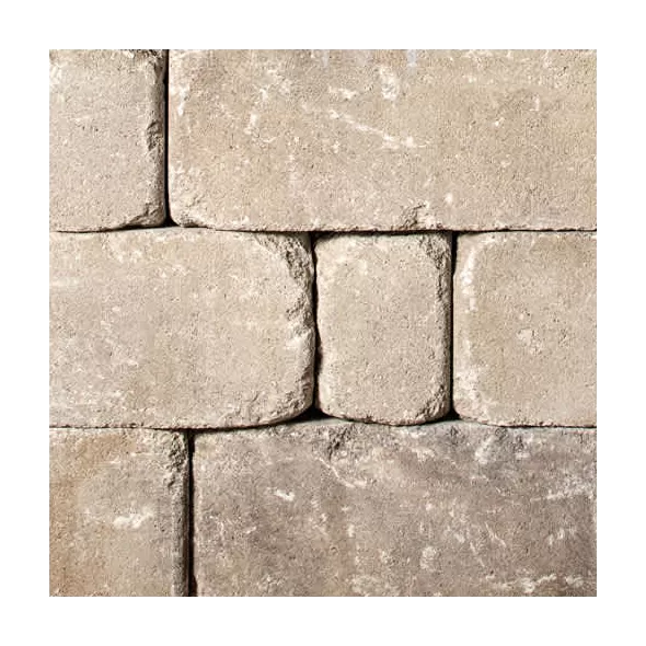 Belgard Shelton Wall Tumbled, 6" x 10" x Random, 3 Piece, Aspen, 7.75 sq. ft. / layer, 38.75 sq. ft. / pallet (5 Layers)| 16254624