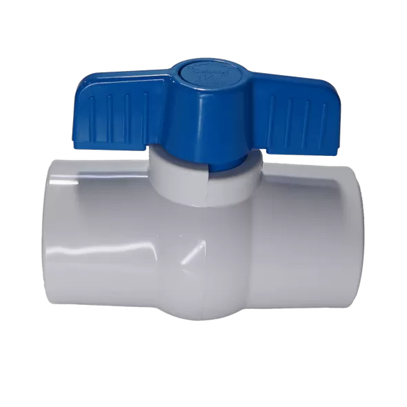 Lasco Ball Valve Sch 80 PVC 1-1/2" Socket x Socket | V17491N
