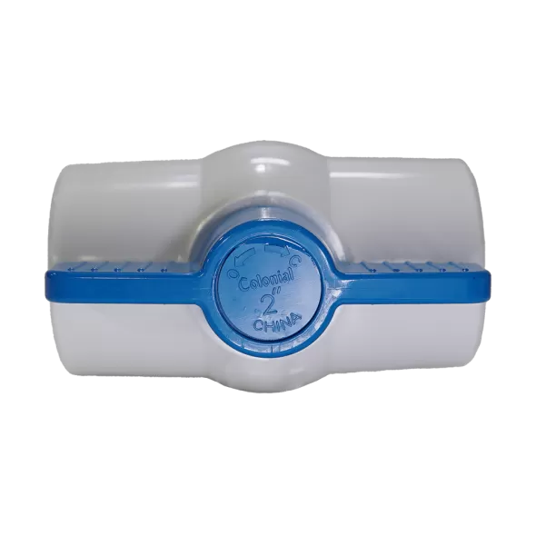 Lasco Ball Valve Sch 80 PVC 2" Socket x Socket | V20491N