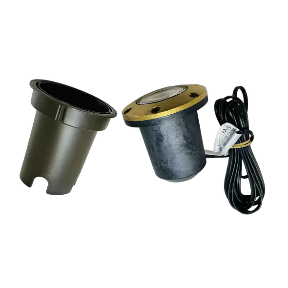 FX Well Light W/Ring Brass No Lamp | FCNLRGBS