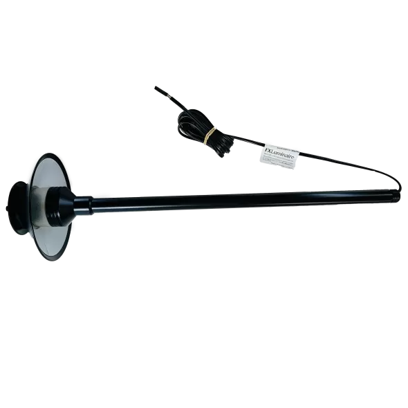 Fx Pl Flat Path Light, G4 LED Lamp Black |  PLLED20W18RFB_alt
