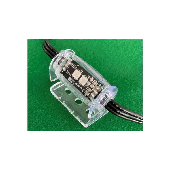 HBL RGB 25L Pebble Magnetic Light String, 25-Light, Double-Sided, 24V | RGBPEBMAG180-25-24-BLW