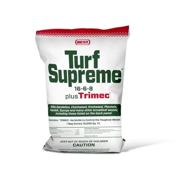 50 lb Best Turf Supreme Trimec Fertilizer 16-6-8