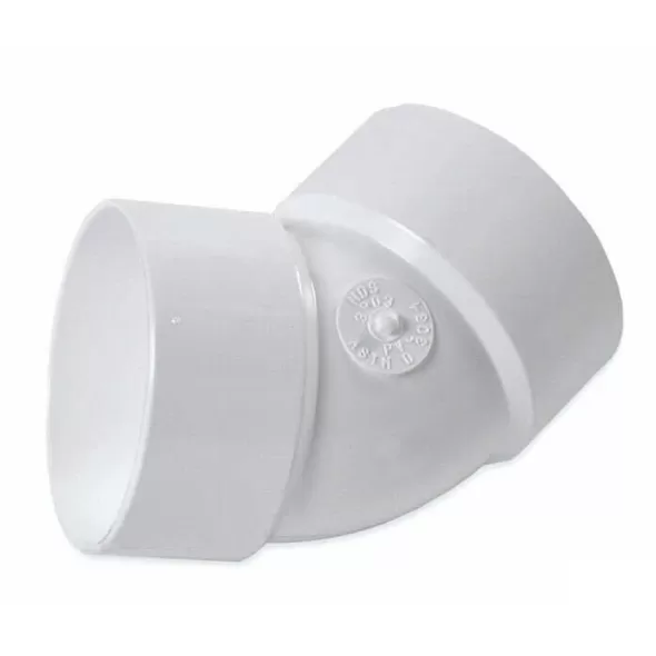 3" Styrene Fitting 45 Degrees Elbow