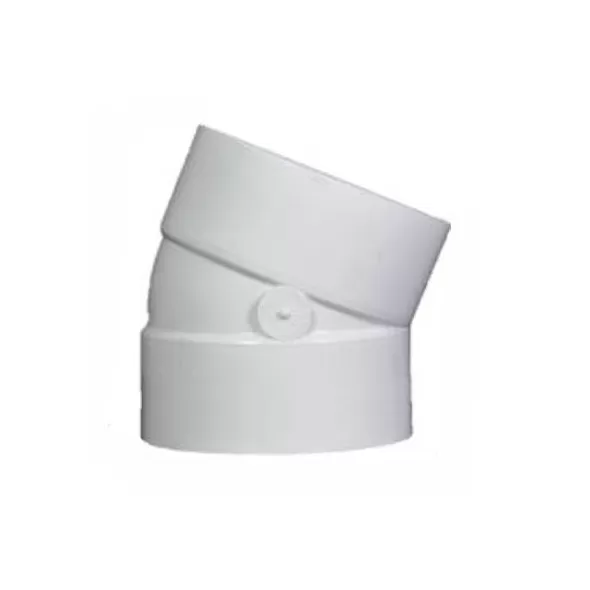 3" Styrene Fitting Elbow 22-1/2 Degrees