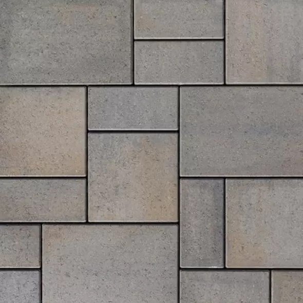 Gforce Modern Traditional Retaining Wall, Champlain Gray, 8 X 9 X 18" |  003440