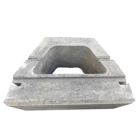 Techo G-Force Wall Shale Gray 8" X 12" X 18" X 9" | 003453