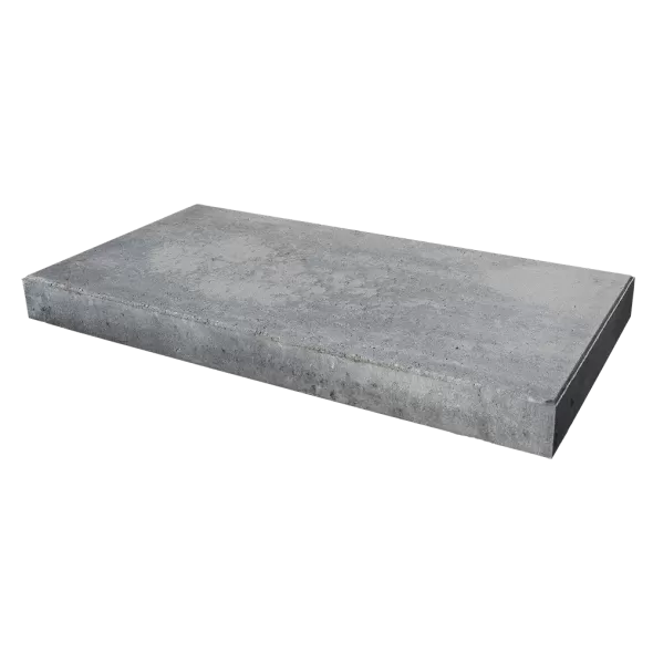 Techo Raffinato Cap Shale Gray 24 Ea/Pallet 8 Layers/Pallet 3 Ea/Layer 14" X 28" X 60mm | 004677