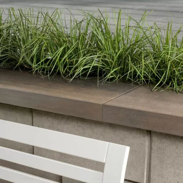 Techo Raffinato Cap Champlain Gray 24 Per Pallet 14" X 28" X 60mm | 004734