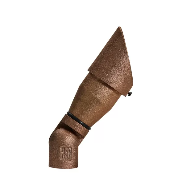 Alliance Uplight No Lamp Adjustable Mr16 Wire Lead 25' 8.5" Ground Stake Sand CAST Bronze 8-1/2” | HSC-BL1