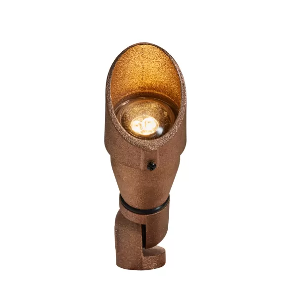 Alliance Uplight No Lamp Adjustable Mr16 Wire Lead 25' 8.5" Ground Stake Sand CAST Bronze 8-1/2” | HSC-BL1