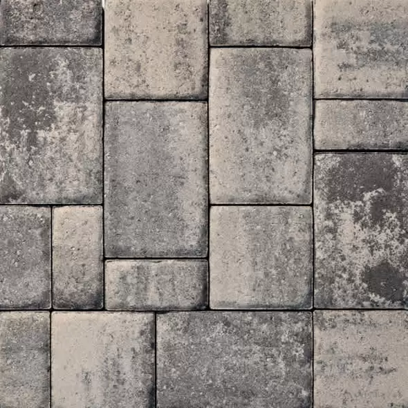 Cambridge Cobble Architectural Classic Paver, 3-Piece Aspen Blend, 6 x (3, 6, 9) x 2-3/8" | 10150939