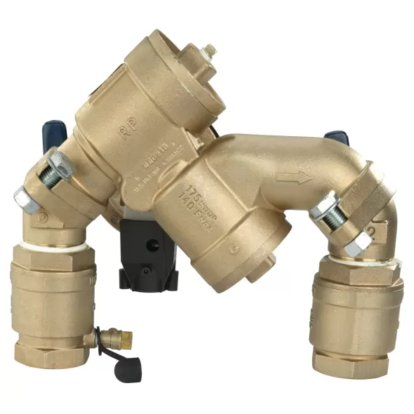 Febco Reduced Pressure Zone Backflow Preventer Assembly, LF 1-1/2" Flanged Joint | F683013