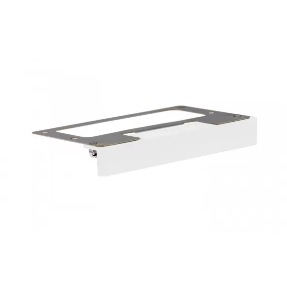 LF Wall Light, Integrated LED 3900 K A380 Aluminum, FLat White | LFZDCFW