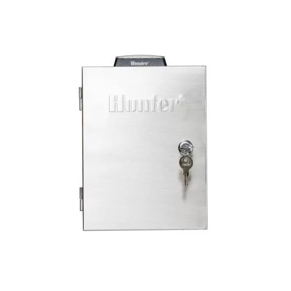 Hunter Residential & Commercial Irrigation 12, Solar Controller Stainless Steel Controller | XCH1200SSP