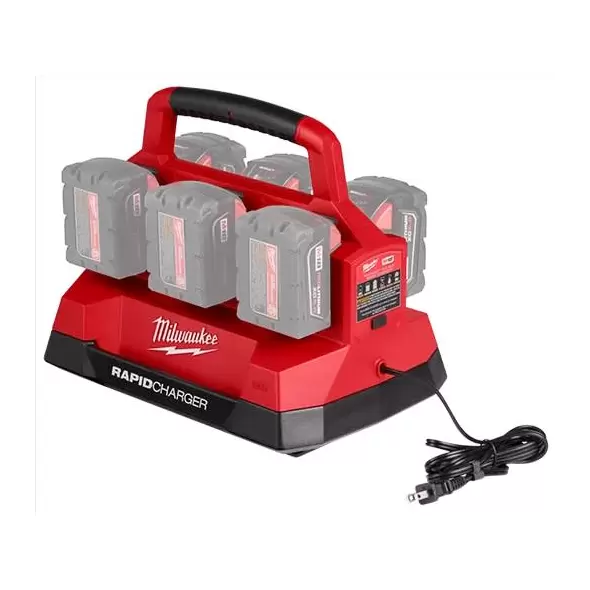 Milwaukee Packout Six Bay Rapid Charger | 48-59-1809