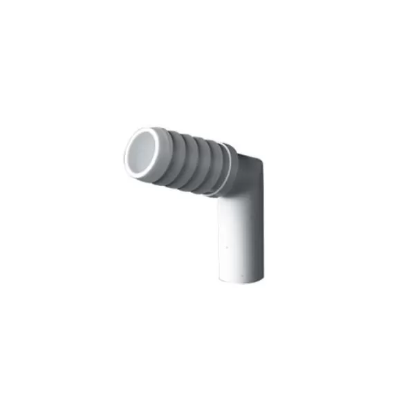 45 Degree Barbed Elbows for Drain 2 1/2" ML Stem x 3/8" Barb | N0860647