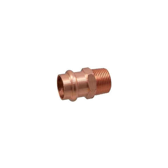 Nibco PC604 Copper Press Fitting 3/4" Press x MPT Adapter LD | 9030950PC