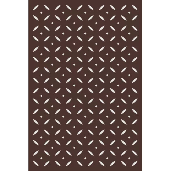 Screen Deco Orient Natural Brown 90% Black Out 48" X 70" X 5/16" | USADS-OT1
