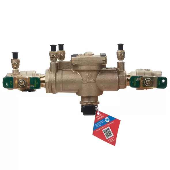 Watts 009 Reduced Pressure Zone Backflow Preventer Assembly, 1" FNPT | 88004053