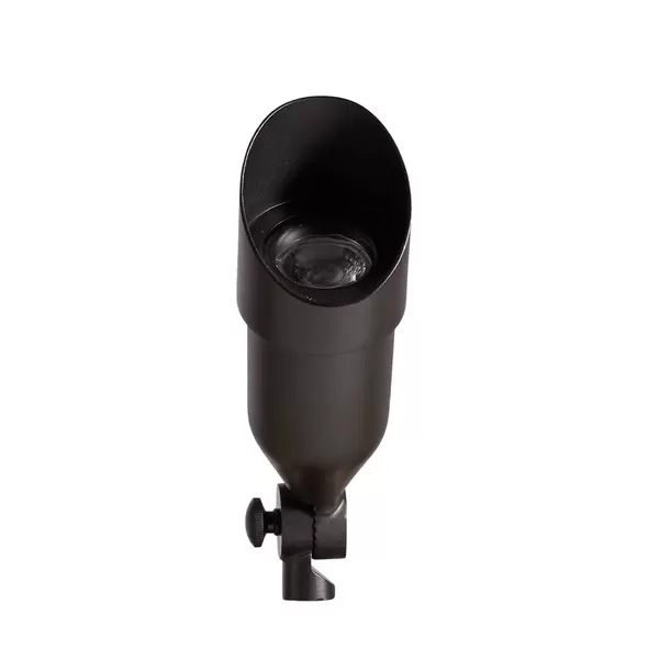 Alliance Outdoor Lighting Accent Up-Light FLood Ground Stake, Double Wire Lead 18" & 25', Black