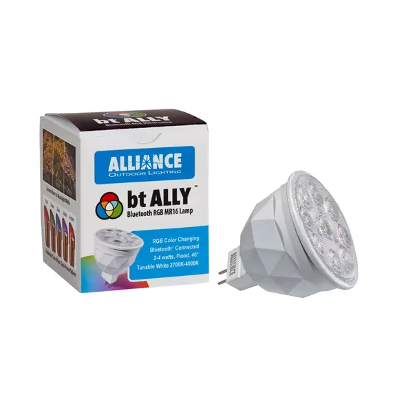 Alliance Adj Rgbw Lamp Mr16 40 Degree Flood 10-430 Lumens 4W-6W | BT-ALLY-MR16