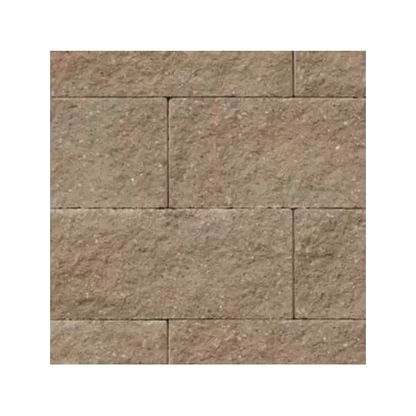 Basalite Geowall Pro Tan Tri-Plane 18" x 8" x 12" | 100087149