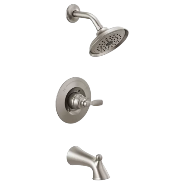 Woodhurst Tub/Shower Trim, Stainless Steel | T14432-SS
