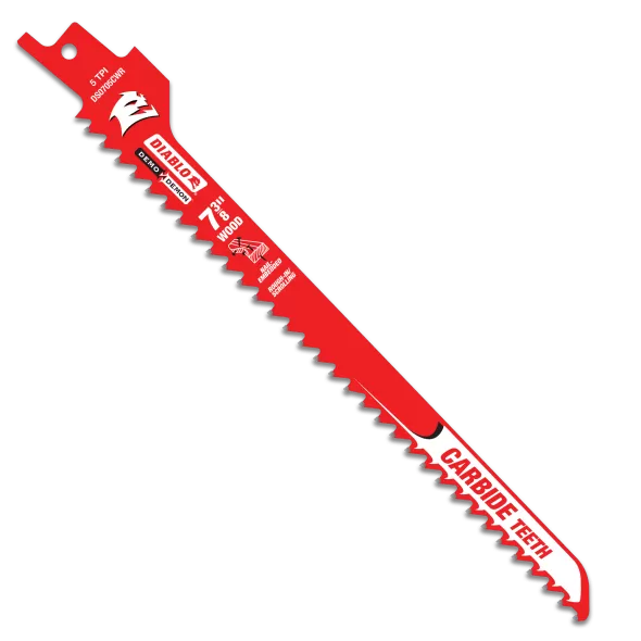 Diablo Demo Demon Rough-In Carbide Reciprocating Blade 7-3/8"