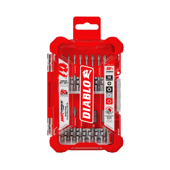 Diablo 14 Piece Screwdriving Set