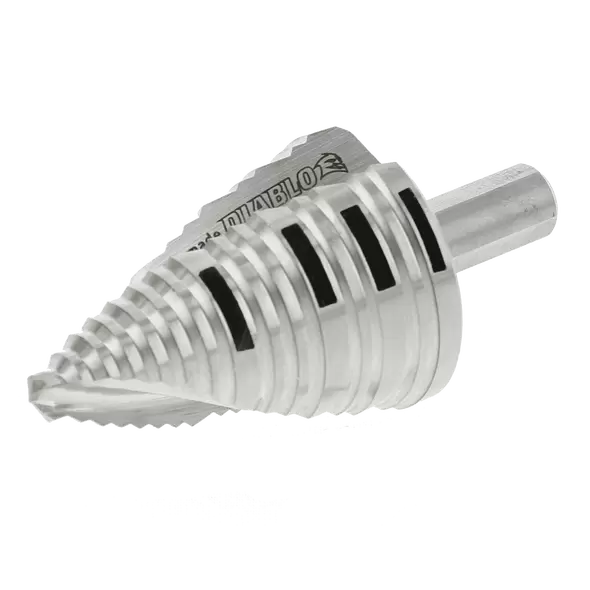 Diablo Step Drill Bit (15 Steps) 7/8" - 1-3/8" | DSD1375S15