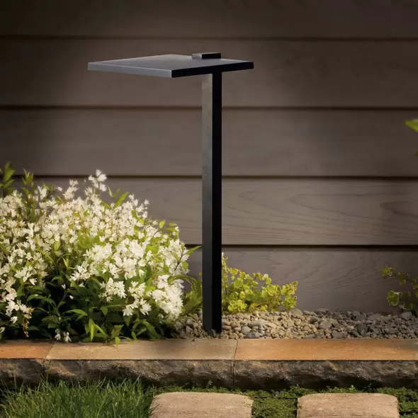 Kichler Shallow Shade Path Light 3000K | 16196BKT30