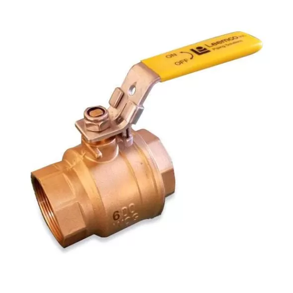 Leemco Ball Valve Brass 1" FNPT | LBT-11B