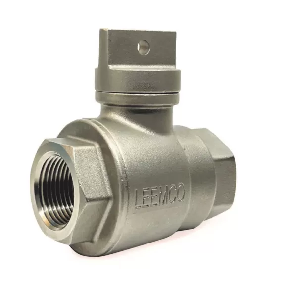 Leemco Curb Stop Valve 1" | LCT-11SS316