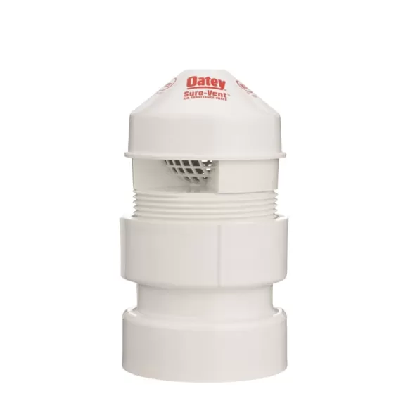 Oatey Sure-Vent 160 Branch 24 Stack DFU Air Admittance Valves | 39017