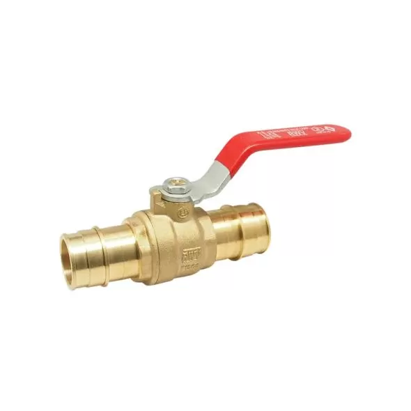 Red-White AB PEX F1960 Ball Valve Lead Free 2" | 5015AB2
