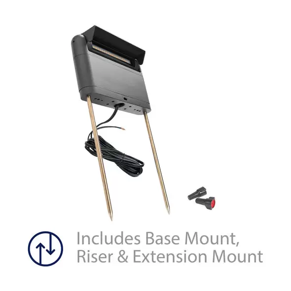 WAC Low Profile Linear Path Light 12V 3000K, Black | 6401-30BK