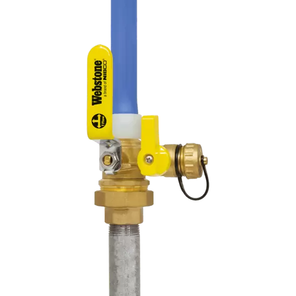 Webstone Copper Press x FIP Union Ball Drain Lead Free 1-1/4" | H-80435W