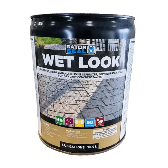 Gator Sealer Wet Look Solvent Base, 5 gal., 48 ea / pallet