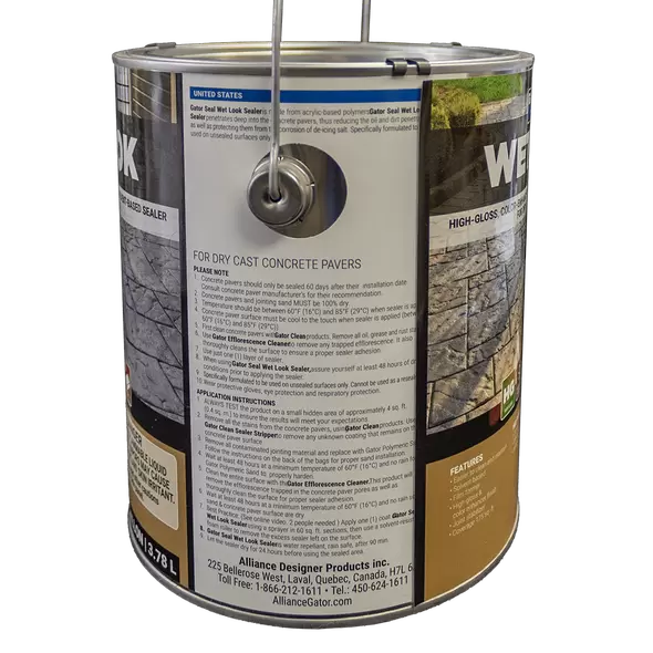 Gator Sealer Wet Look Solvent Base 96 Ea/ Pallet 1 Gal | GATORSEAL02