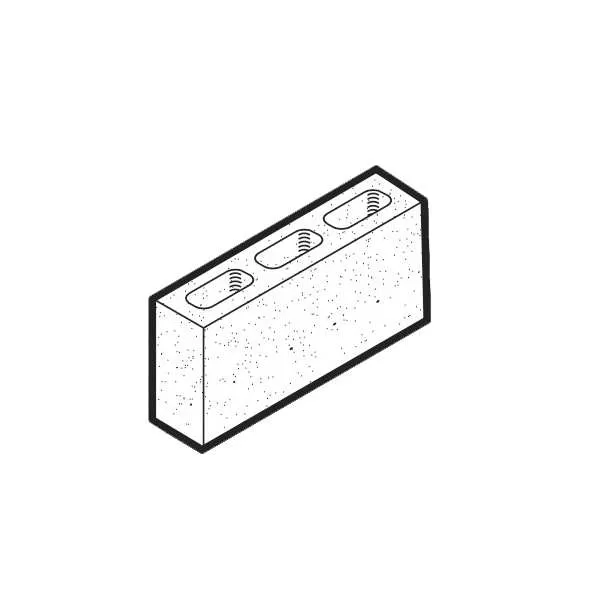 Regular Block, 4" X 8" X 16", 180 sq. ft. / pallet