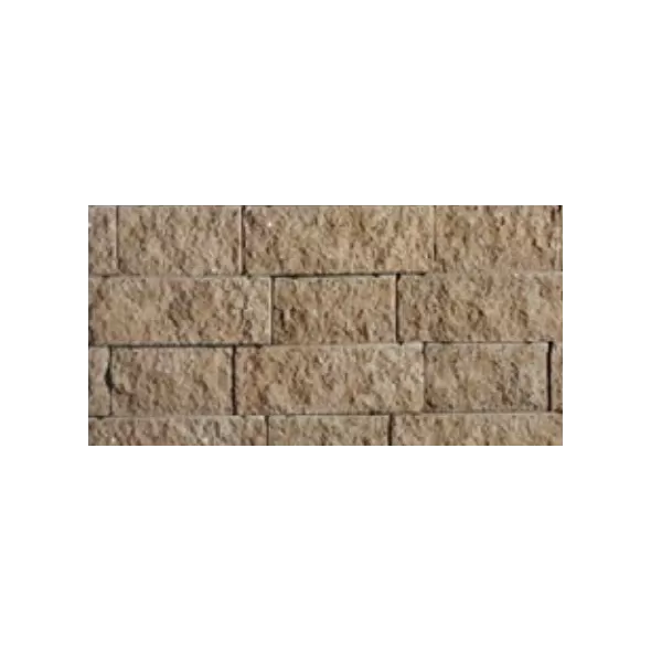 MAYTRX PLUS WALL SANDSTONE BLEND SPLIT FACE - 33.4 SF/ CUBE 6"