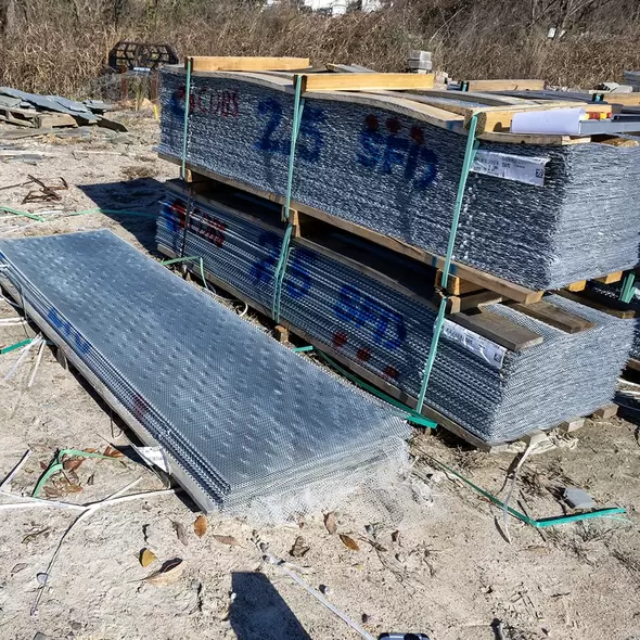 Clark Lath Self-Furring Galvanized Metal | LATSF