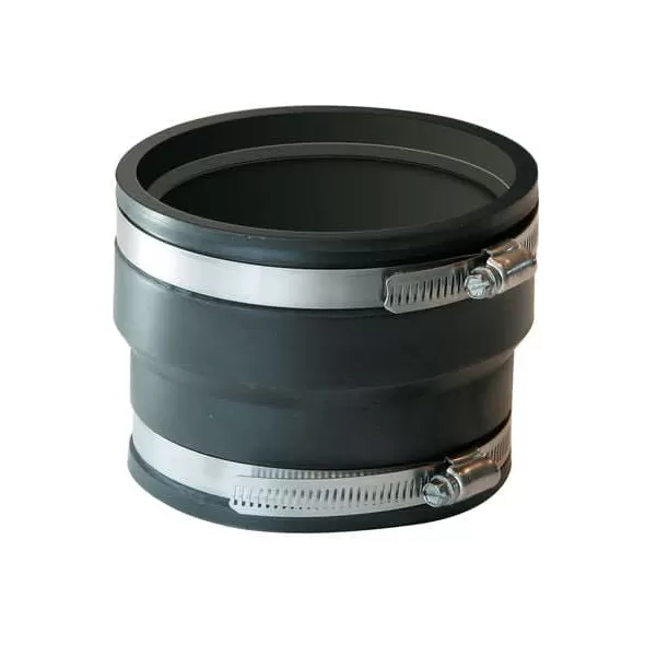 PVC Corrugated Pipe Coupling 4" x 4" ADS | 1070-44