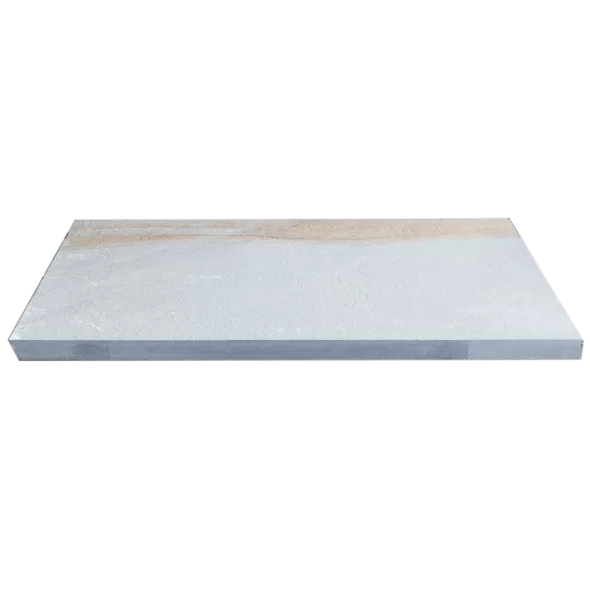 BLUESTONE FULL COLOR THERMAL PAVING, THERMAL TOP AND SAWN ALL 4 SIDES NOMINAL 18" X 36" X 1-1/2"