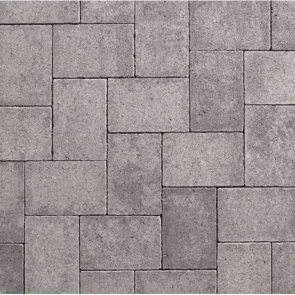 HANOVER CHISELED PAVER GETTYSBURG GRAY APPIAN PREST BRICK - 103.5 SF/ PALLET 6" X 9"