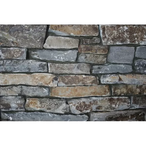 MOOSE MOUNTAIN - STACKED STONE - THIN VENEER - FLATS 1" TO 3" HEIGHTS -