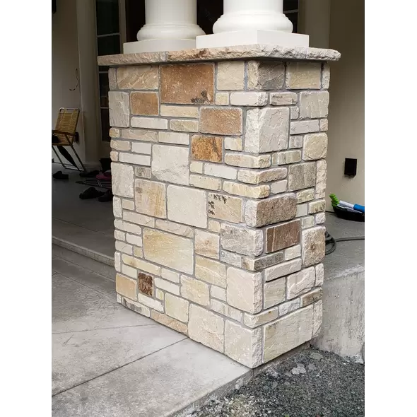 PANGEA STONE - SIENA - ASHLAR - THIN VENEER - FLATS - 200 SQFT/CRATE -