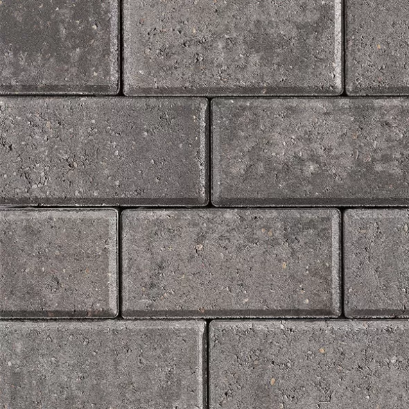 Pavestone Holland, 4" x 8" x 60 mm, Ant Pewter Holland